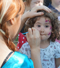face painting