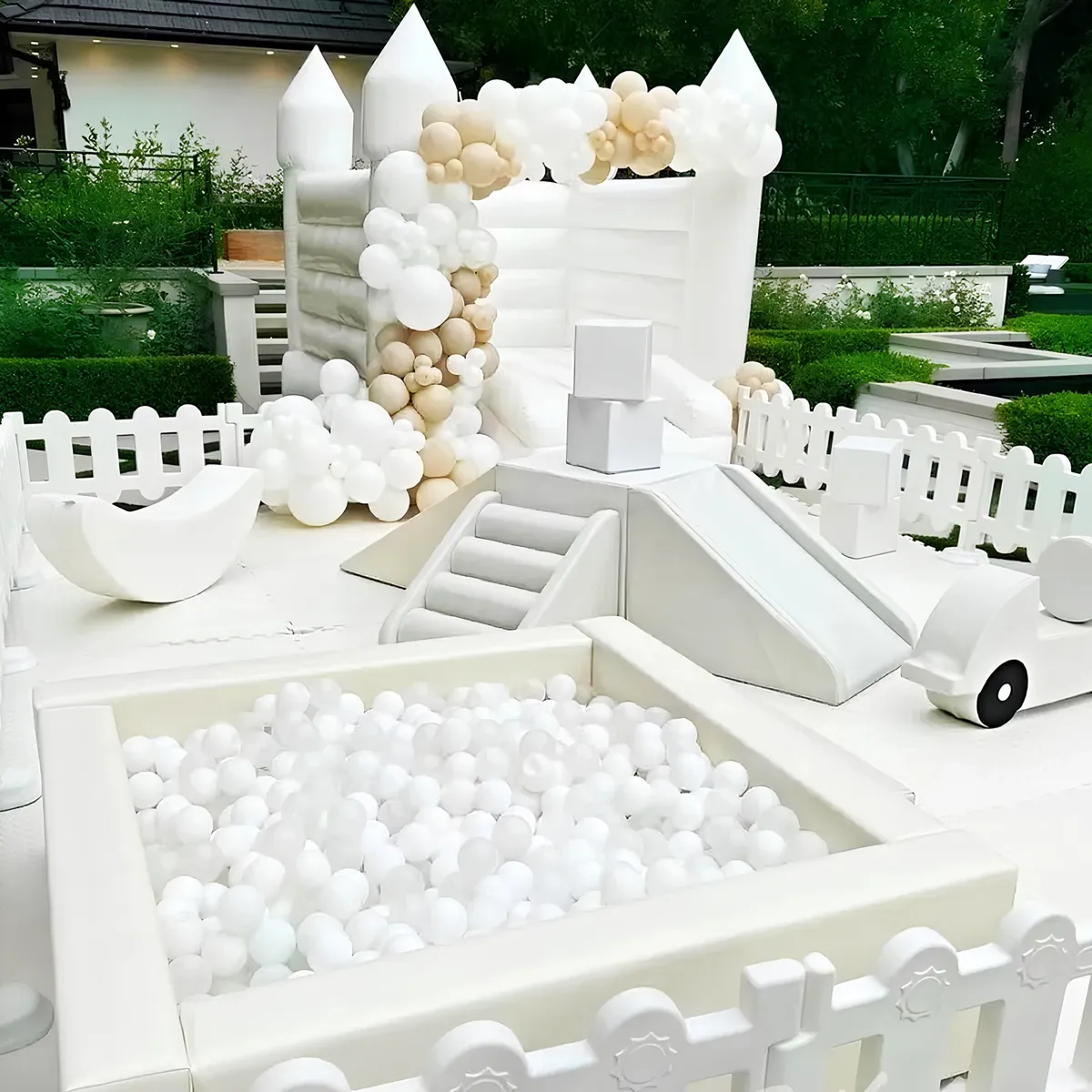 Soft Play Deluxe Premium White Set