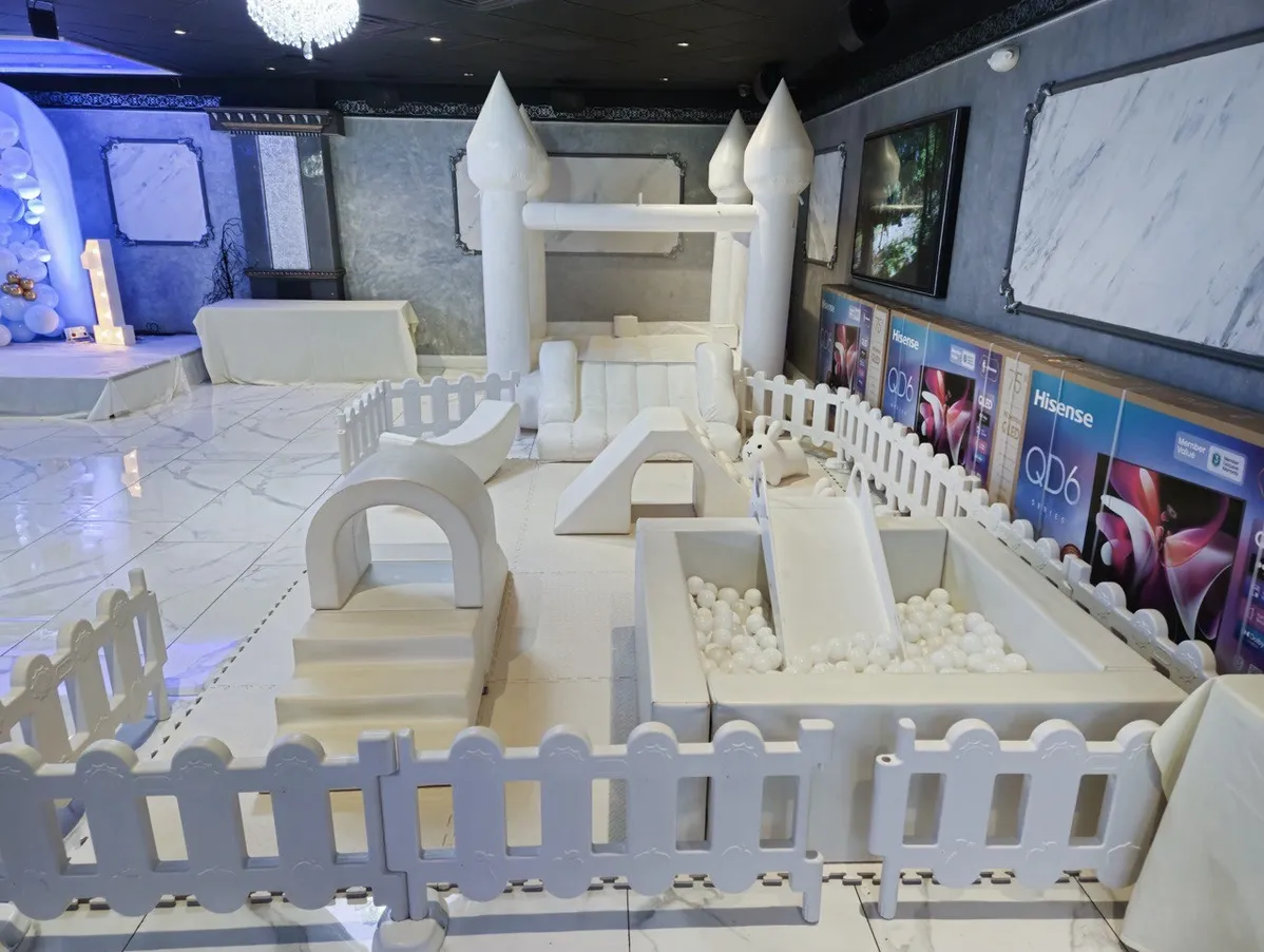 Soft Play Medium White Set